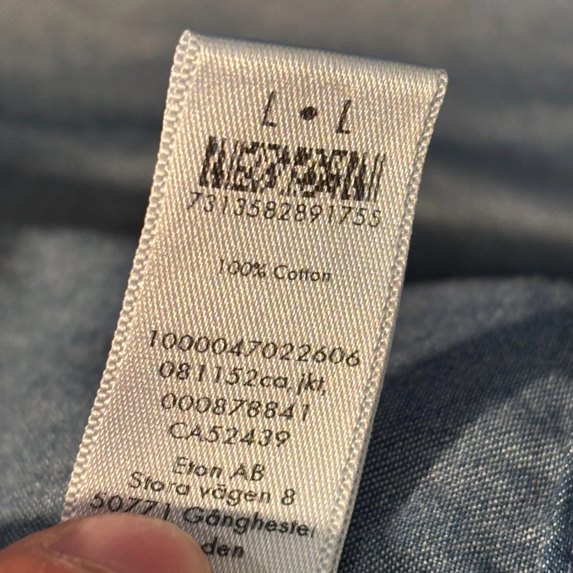 Denim overshirt Eton - 3