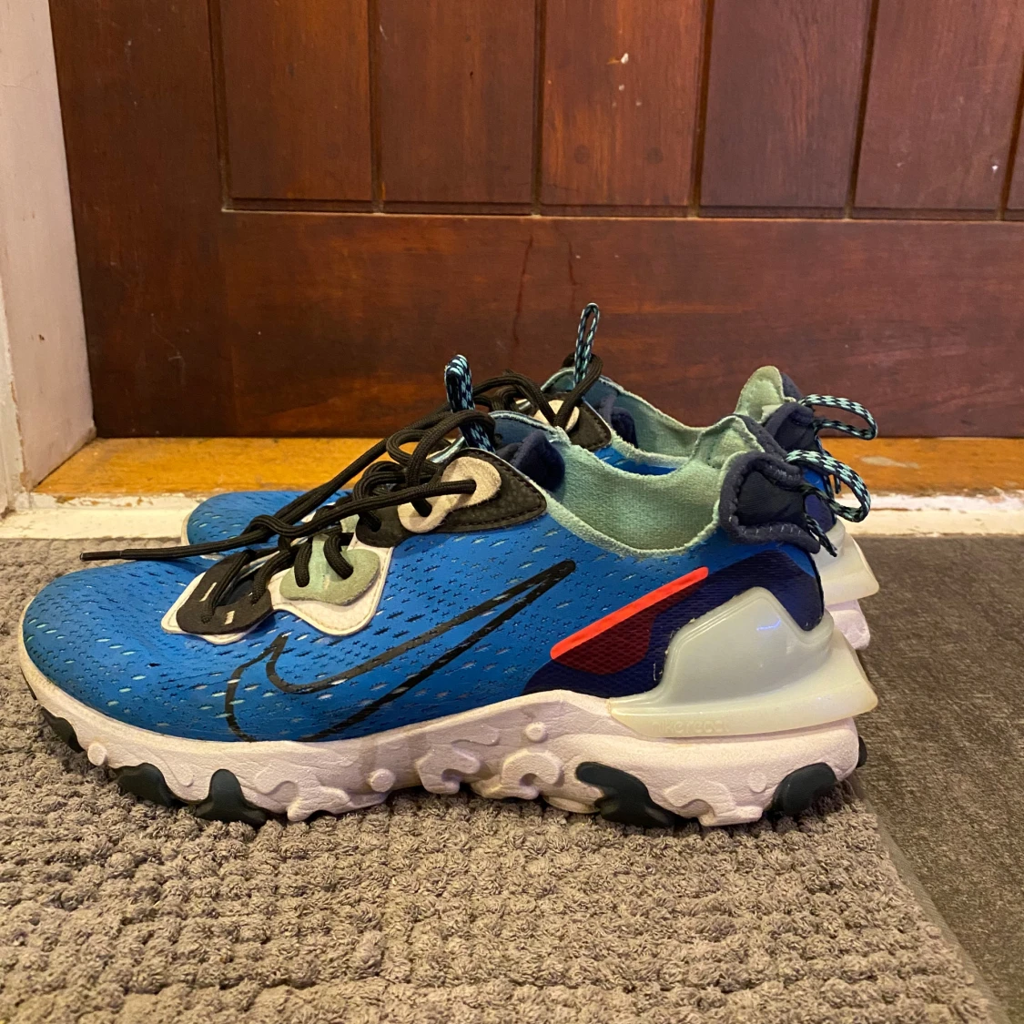 Nike React Element 87 blå sneakers - 2