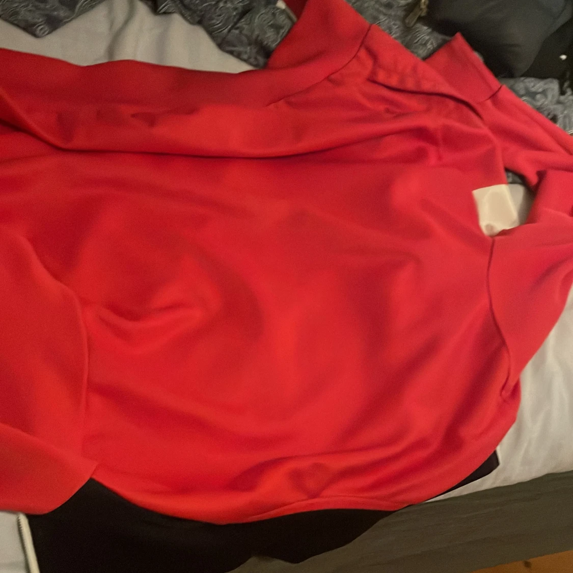 Röd och svart track jacket Fred Perry - 1