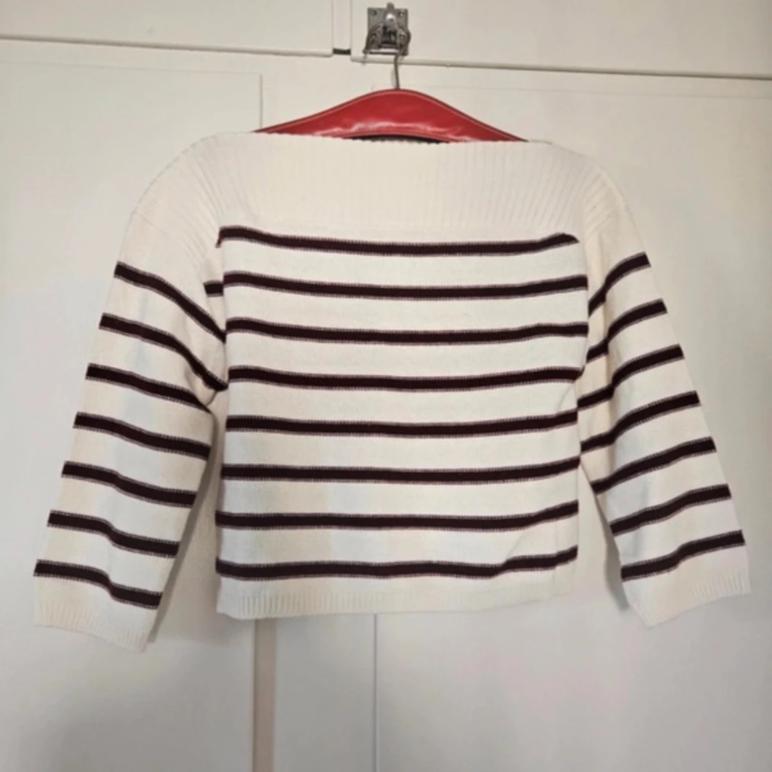 Randig stickad tröja från H&M Divided