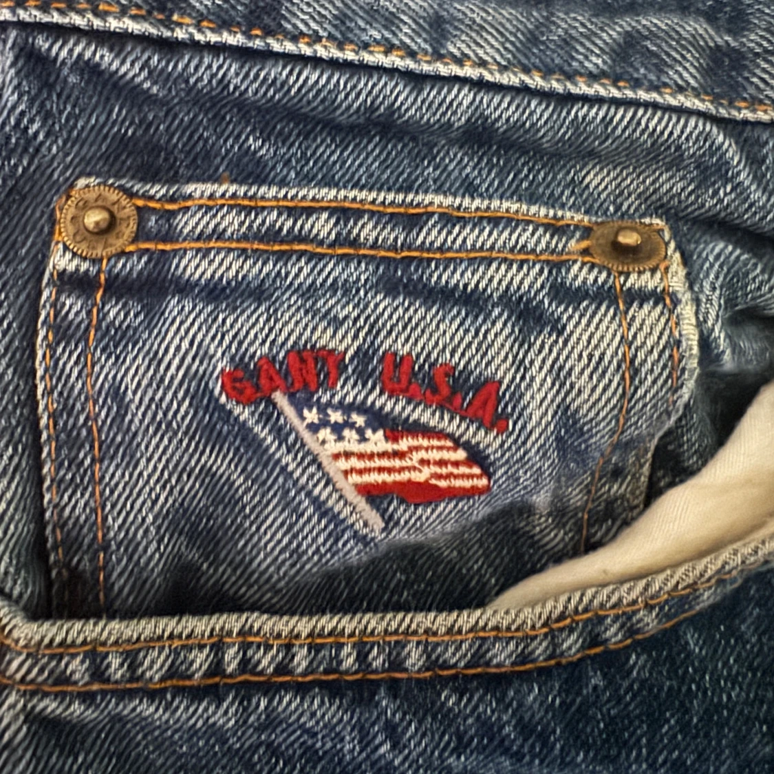Vintage sällsynta gant jeans - 1