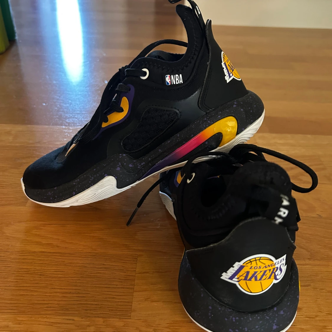 Basket Lakers sneakers svart/lila/gul - 1