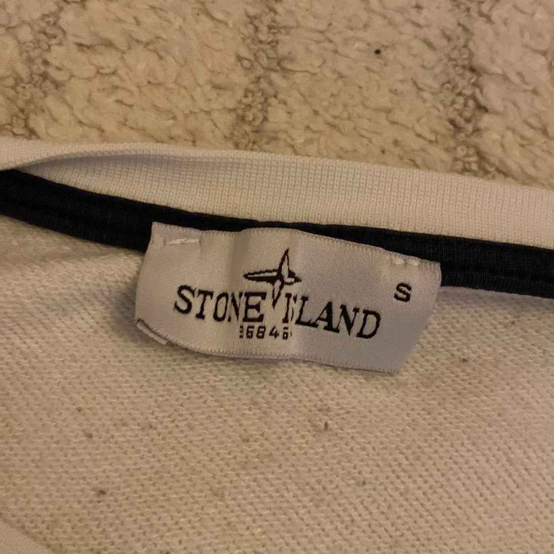 Vit Stone Island sweatshirt S - 2