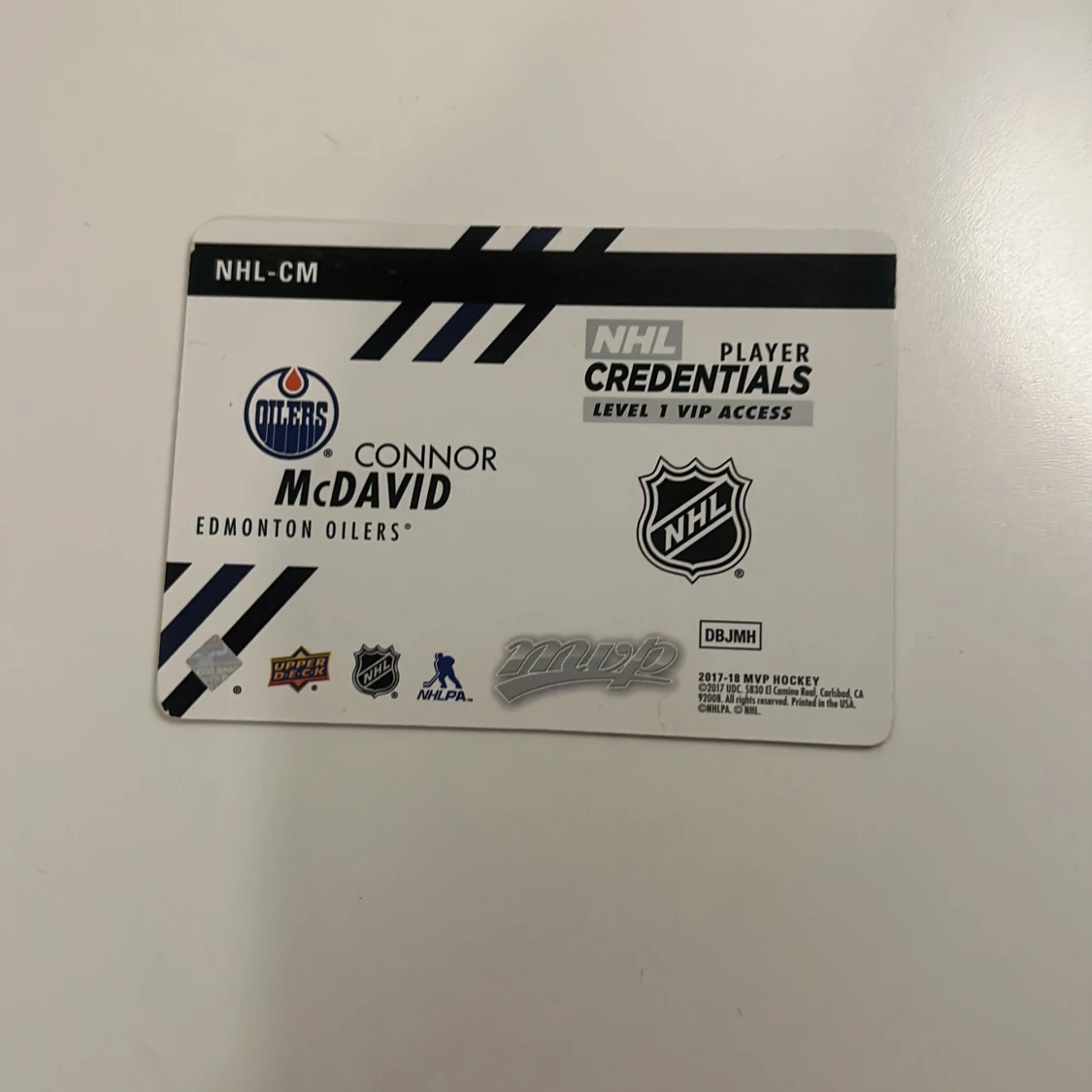 Connor McDavid hockeykort - 1