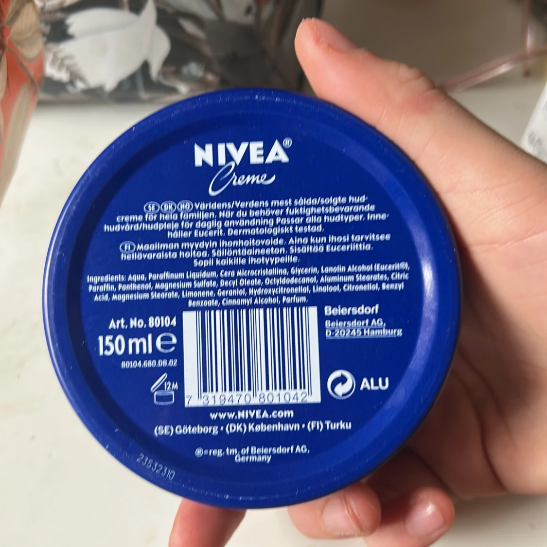NIVEA Creme 150 ml klassisk burk - 3