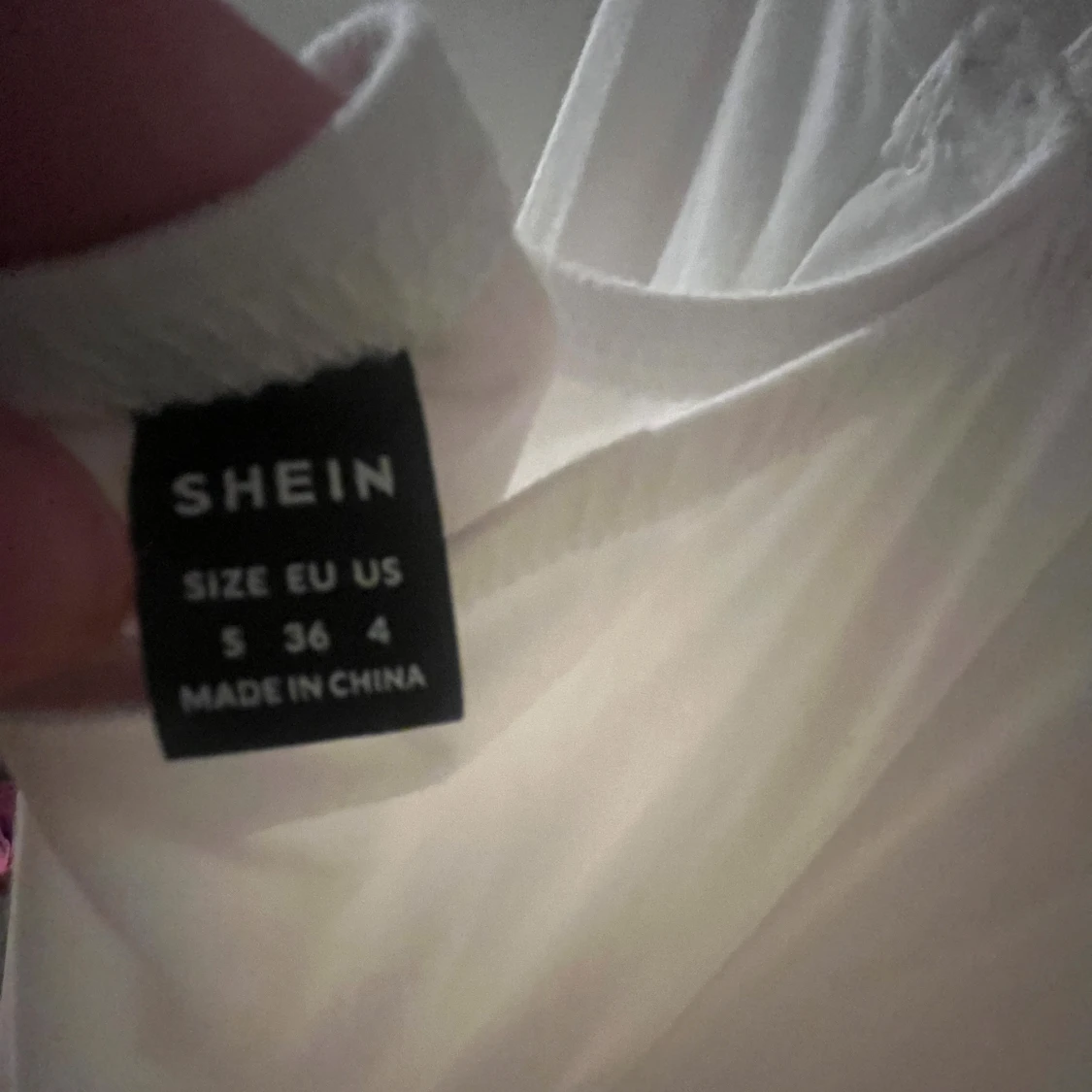 Vit långklänning från SHEIN - 2