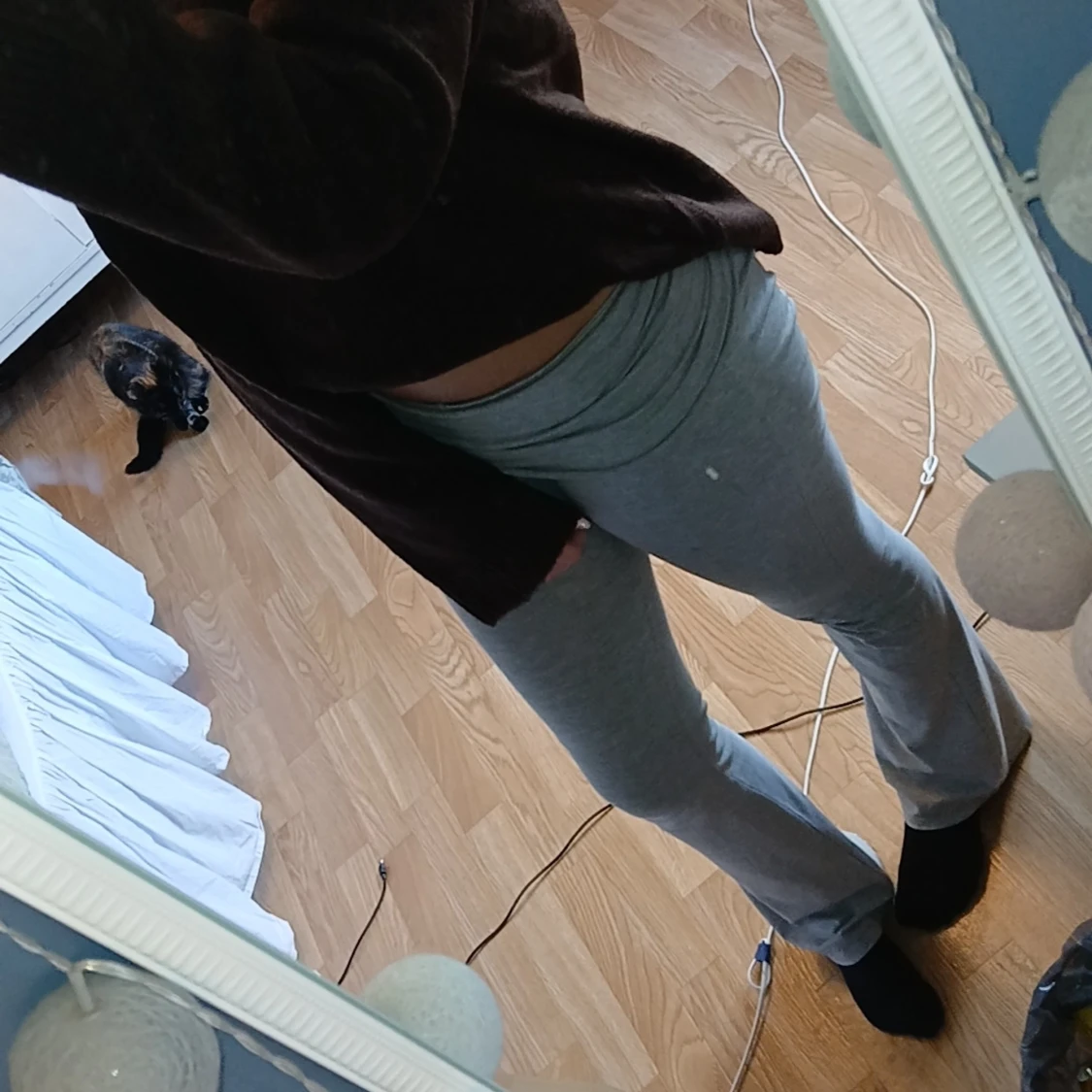 Gråa Yoga pants - 3