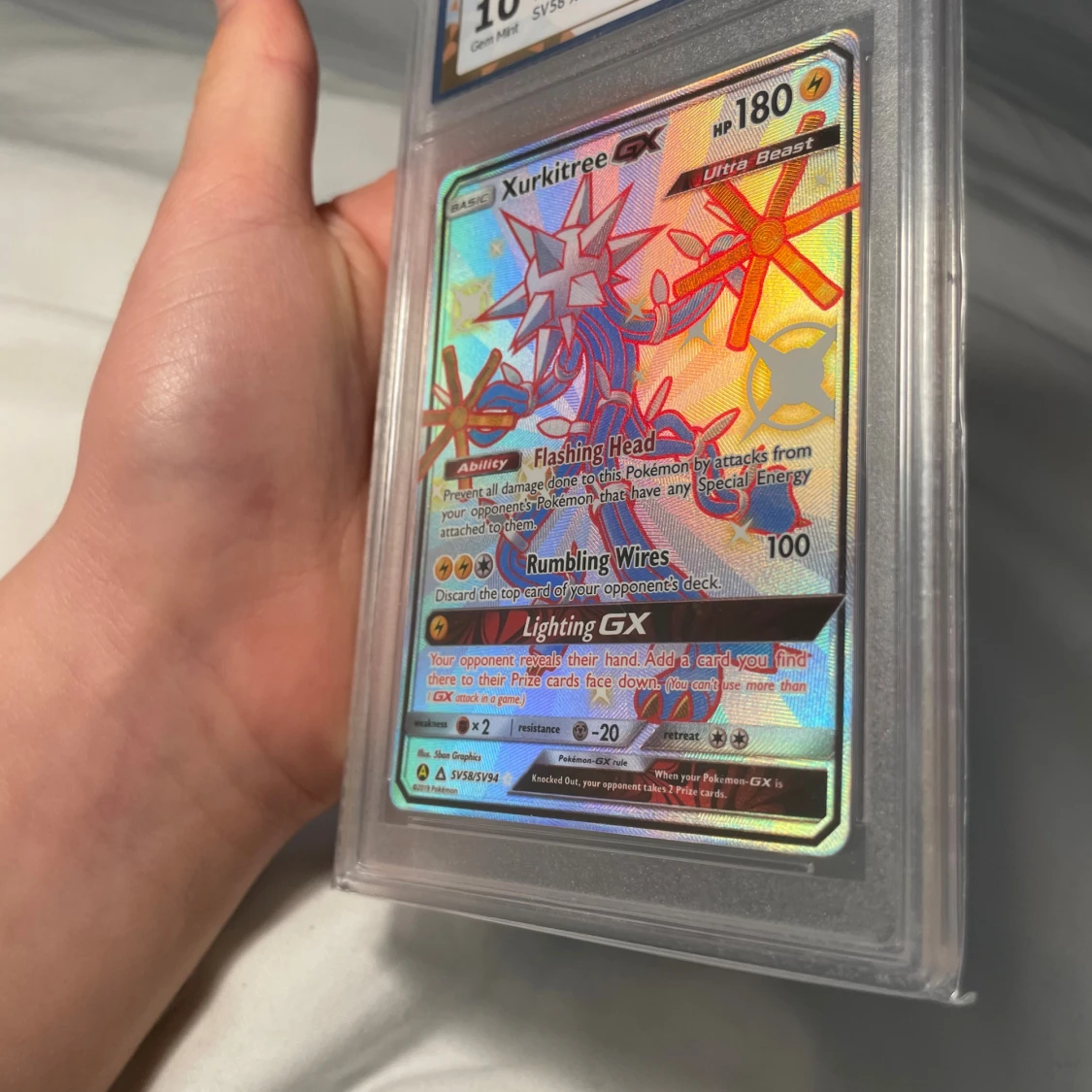  Xurkitree Gx Pokémon kort psa10 rauk10 - 3