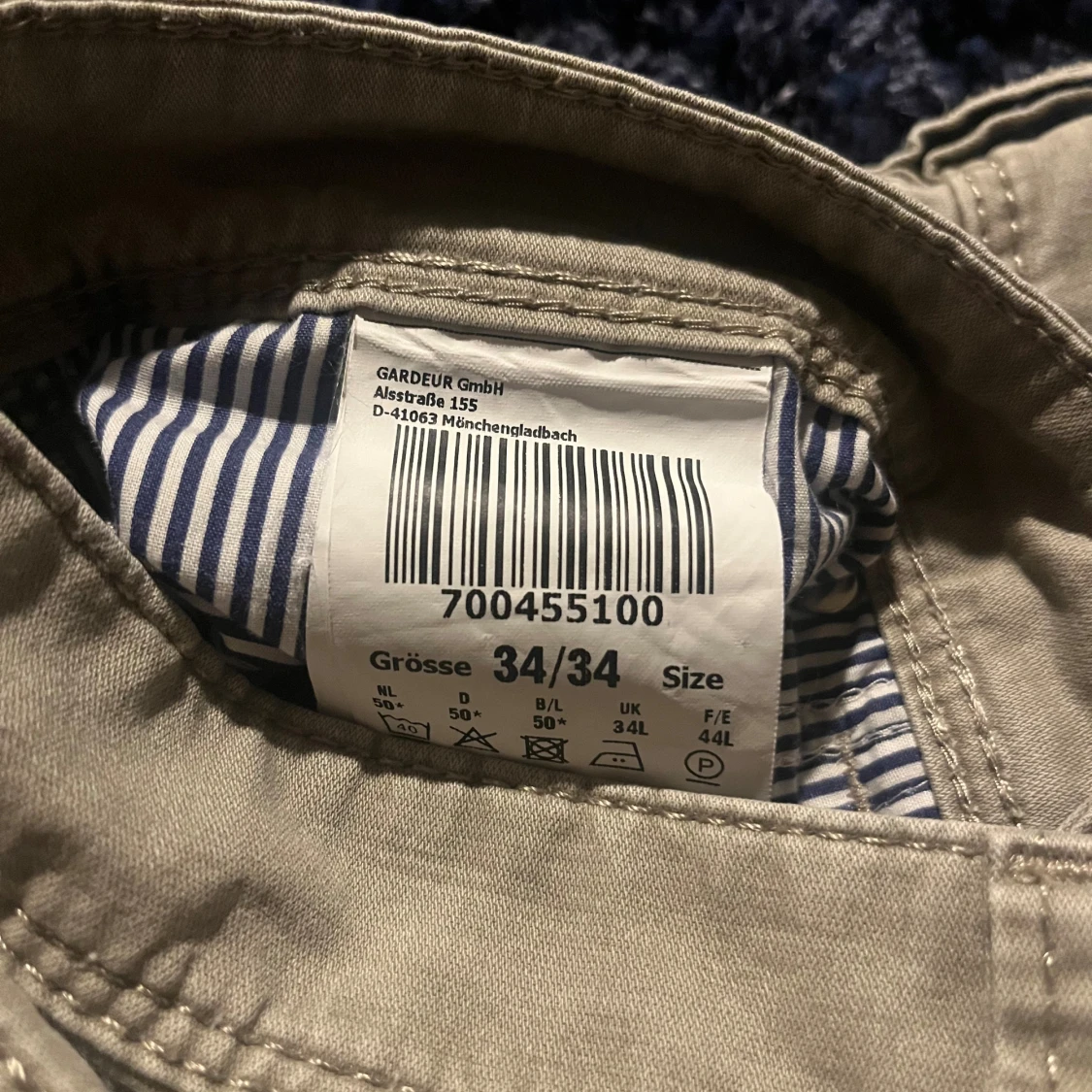 Beige chinos från Atelier Gardeur 34/34 - 2