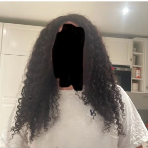 Lockig peruk  - Säljer denna super fina och coola peruken med äkta hår köpt för 2500kr den har klipps innuti och band som går att justera eller lösa upp använd några gånger men bra skick den går att tvätta och är nytvättad 