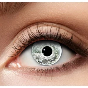 Grå diamantmönstrade linser - Säljer ett par kosmetiska kontaktlinser med grått diamantmönster som ger ögonen en unik och glittrande look. Linserna är runda och kommer i små glasflaskor med vit kork. Perfekt för att få en cool och iögonfallande effekt på ögonen! De är helt nya och oanvända.                                                              Skriv för frågor💕                                                Pris kan diskuteras.