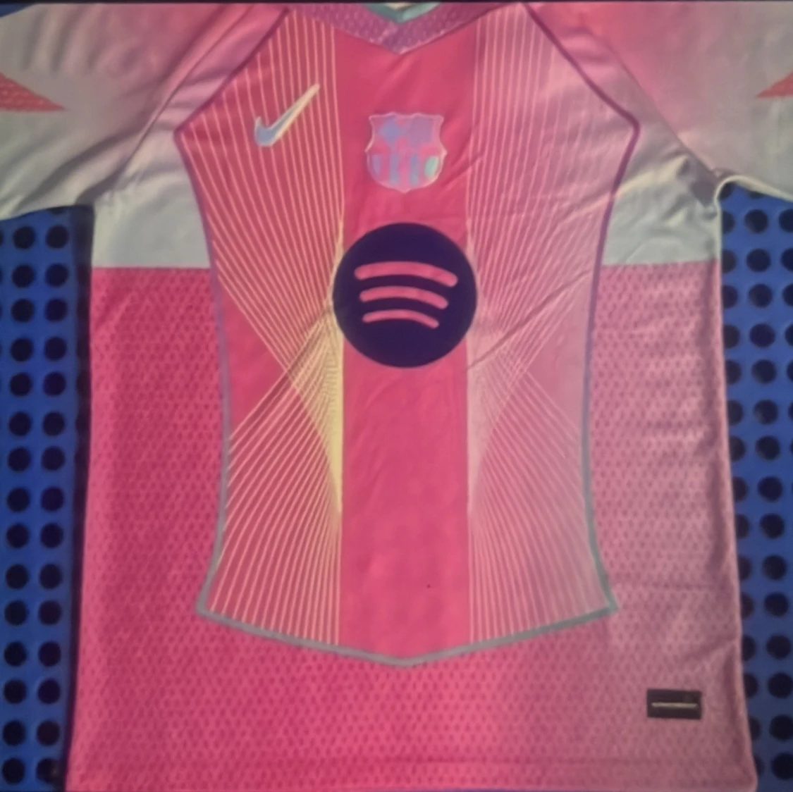 Rosa FC Barcelona fotbollströja Nike