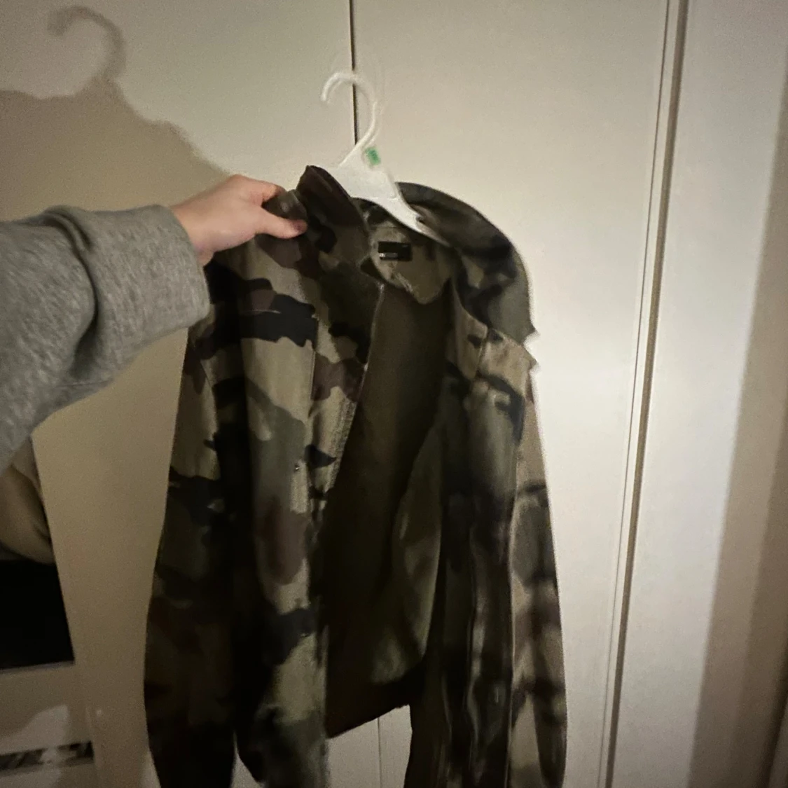 Camouflage overshirt från H&M