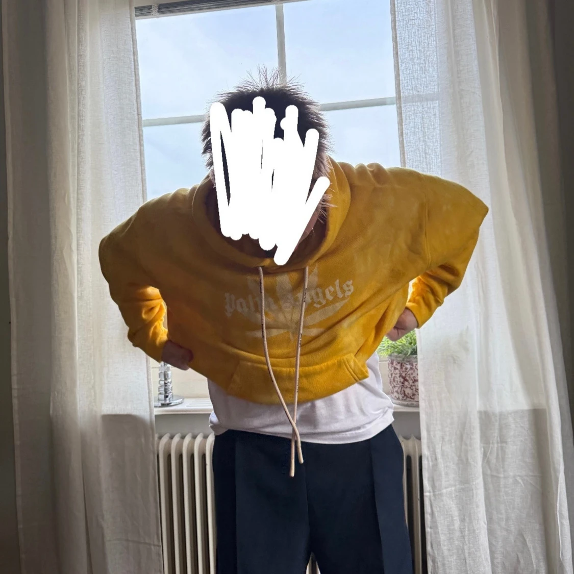 Gul hoodie från Palm Angels - 1