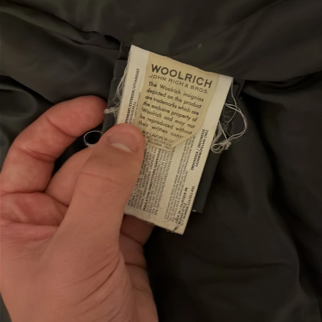 Svart parkajacka med päls från Woolrich - 3