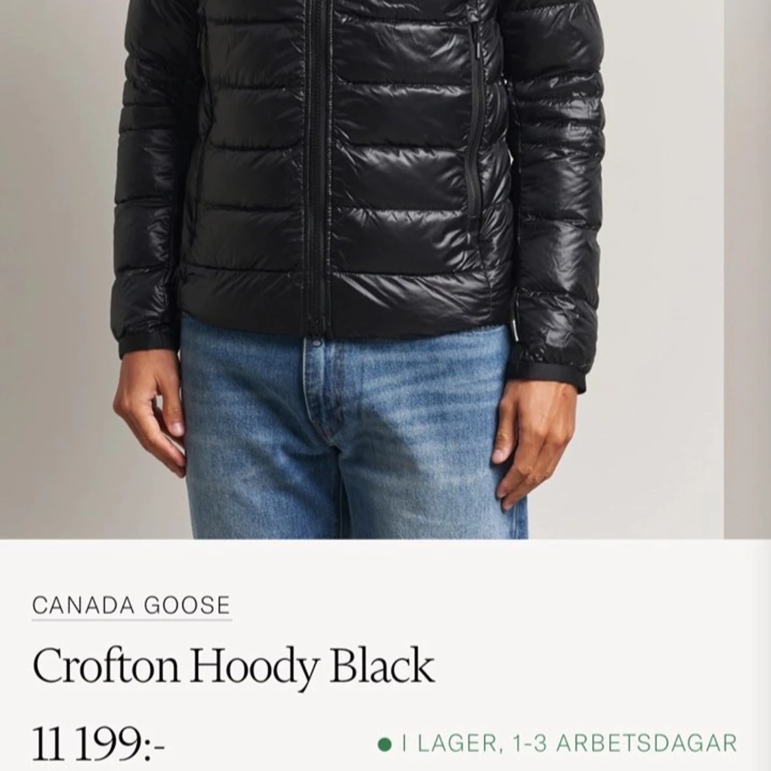 Svart dunjacka från Canada Goose - 3