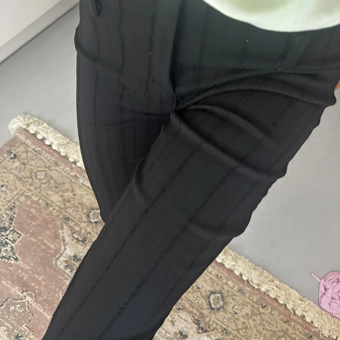 Lågmidjade kostymbyxor - 2