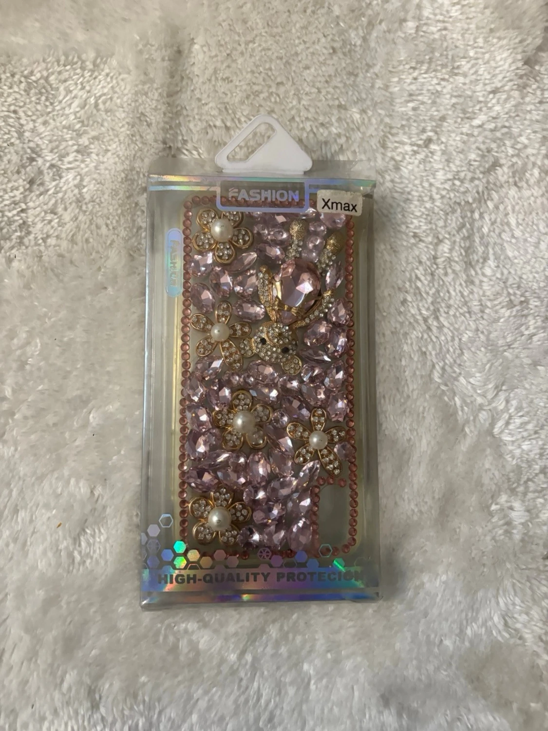 Glitter telefon skall
