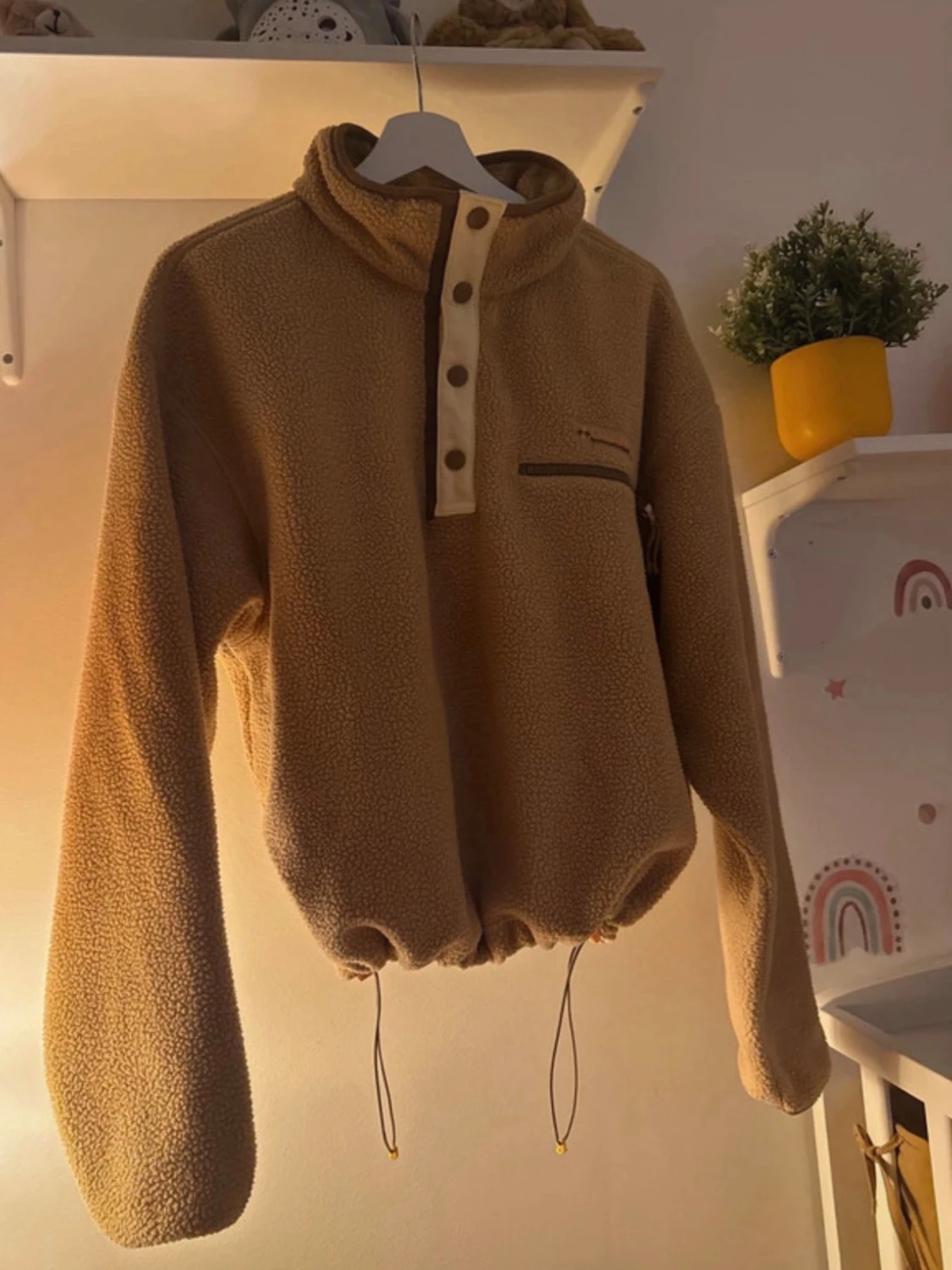 Beige fleece-tröja från Columbia - 1