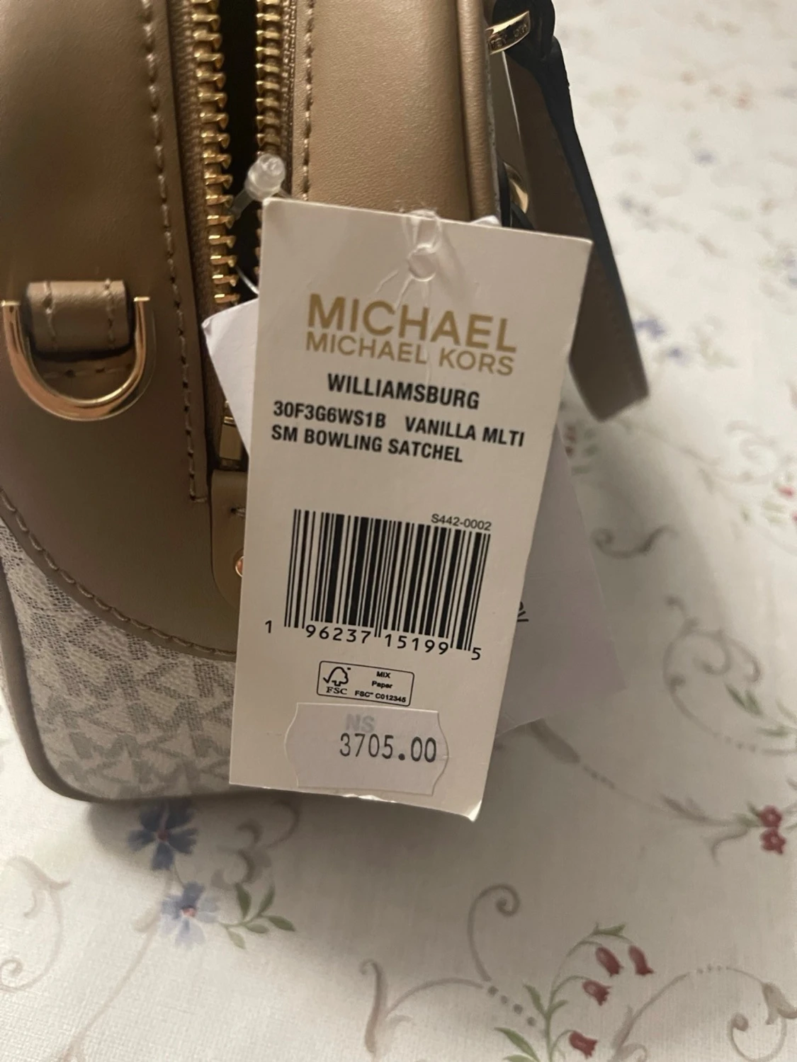 Beige handväska från Michael Kors - 2