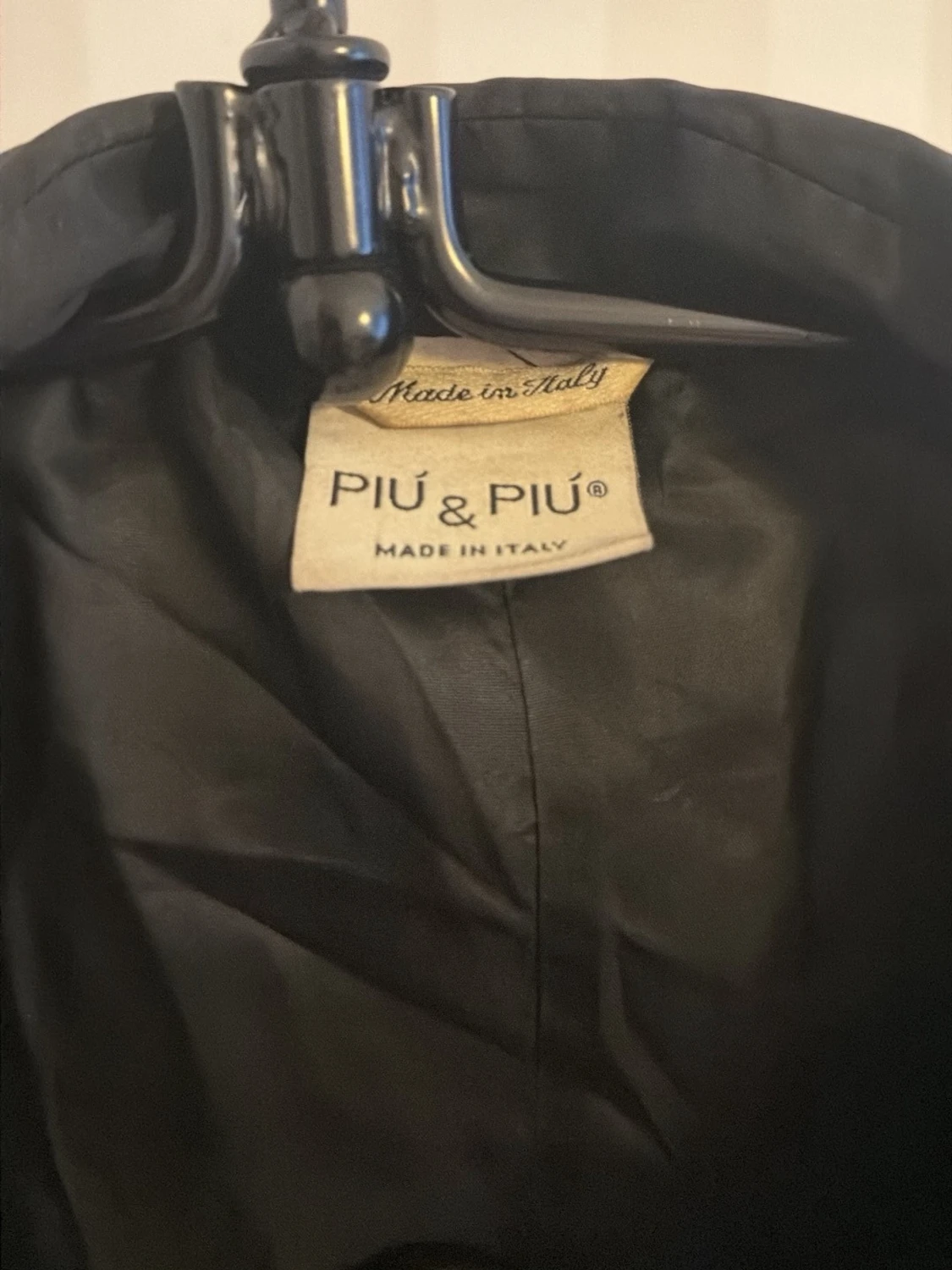 Svart trenchcoat från PIÚ & PIÚ - 1