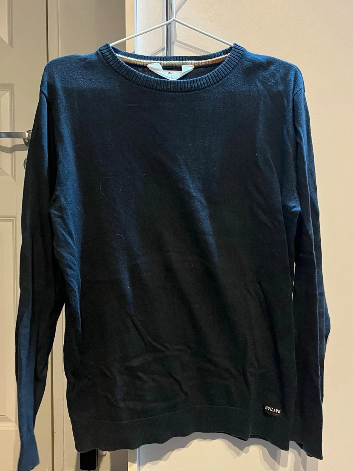 Svart långärmad tröja från H&M