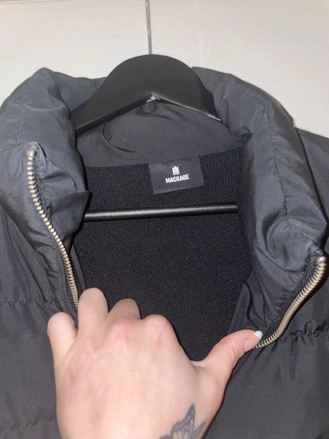 Svart hybridjacka från Mackage! MÄN - 5