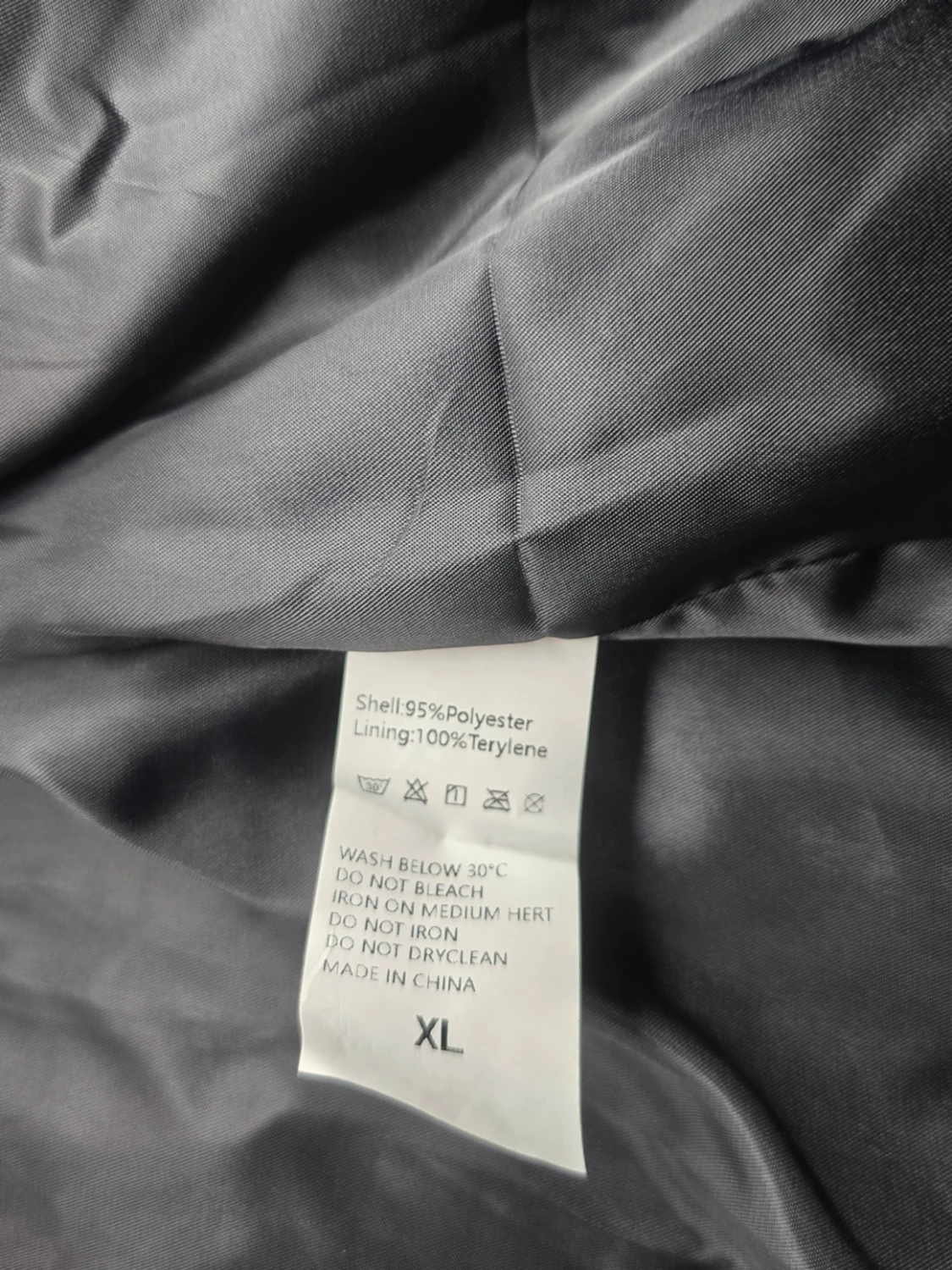 Grå bomberjacka - 1