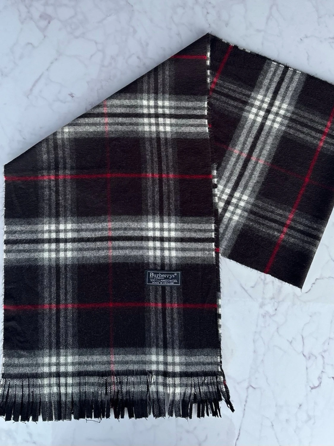 Rutig ullväst från Burberrys - 4