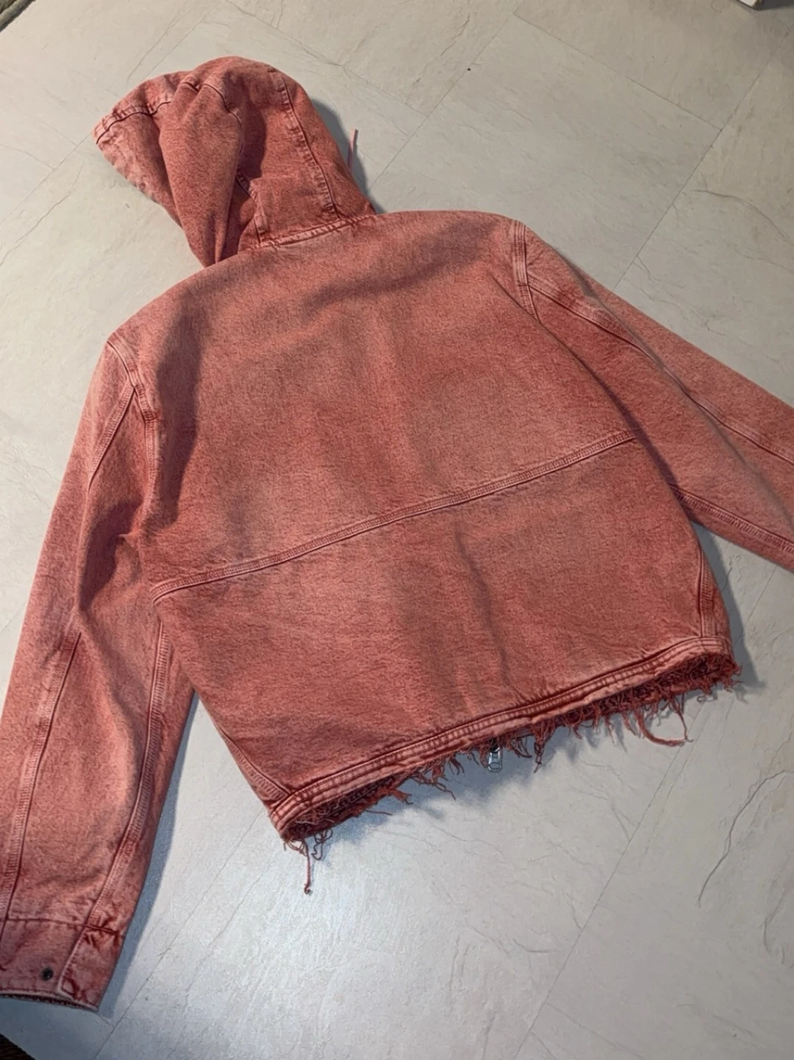 Oversized denimjacka  - 1