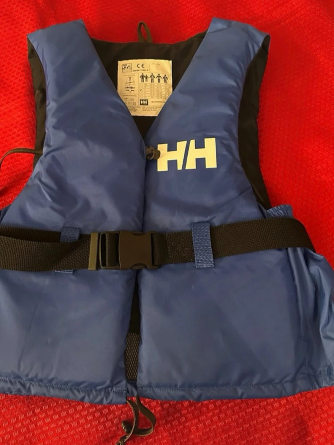 Blå flytväst från Helly Hansen