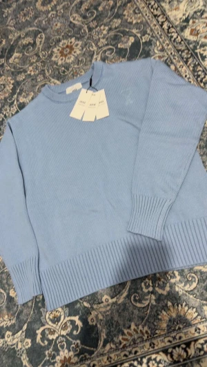 Ami Paris ljusblå tröja  - En helt ny Ami Paris tröja som är ljusblå. 10/10 sick. Pris kan diskuteras därför tar jag gärna emot prisförslag 
