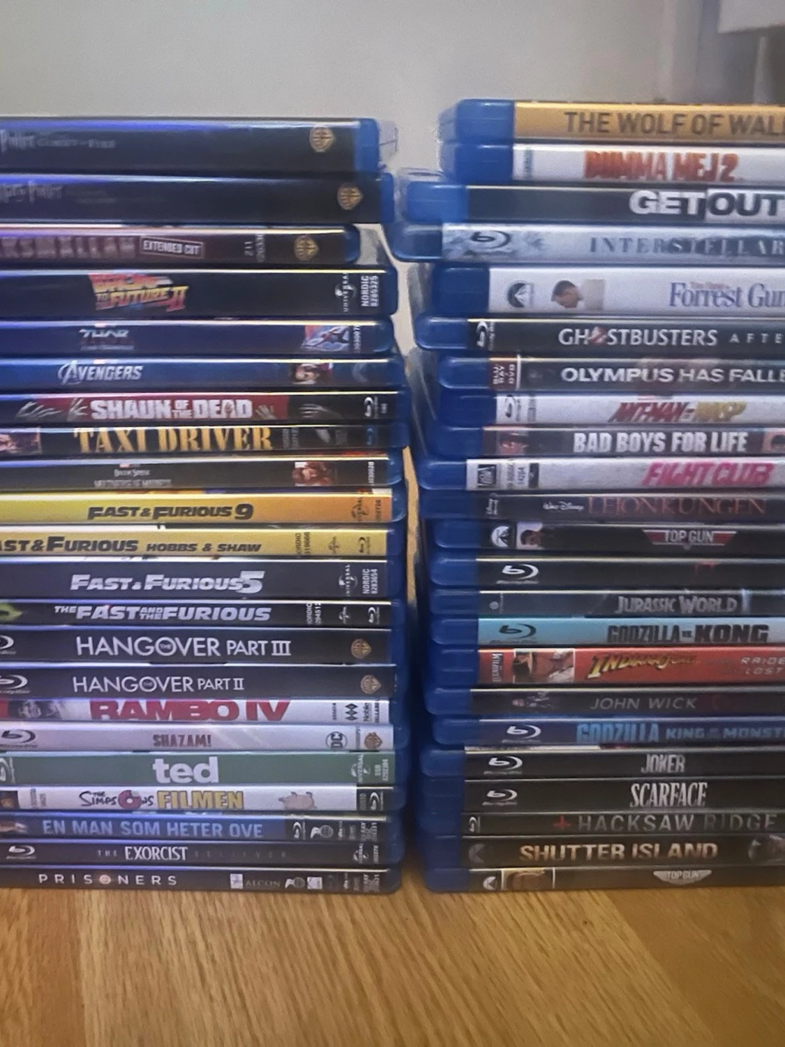 Samling med populära filmer på Blu-ray - 4