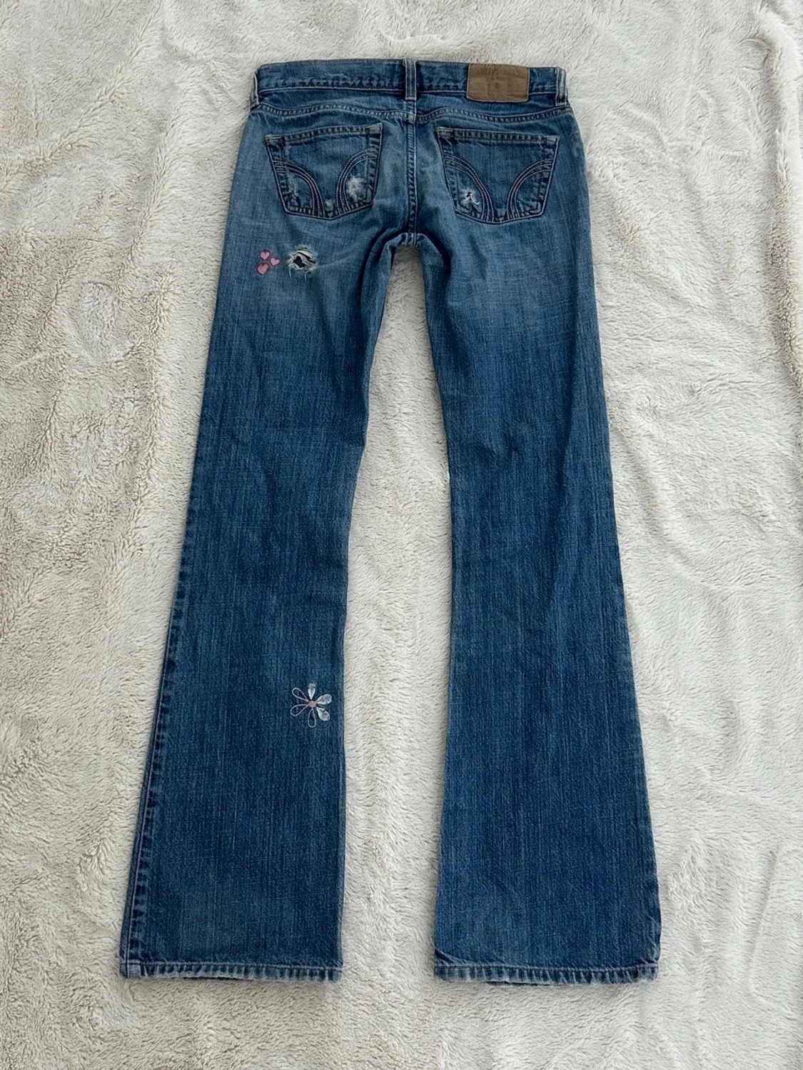 Hollister lågmidjade jeans  - 5