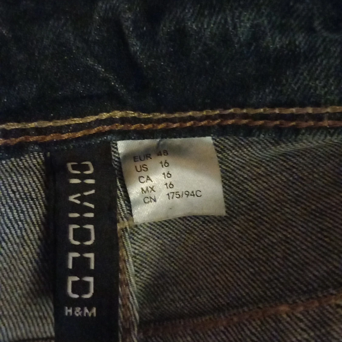 Blå bootcut jeans från H&M Divided - 2