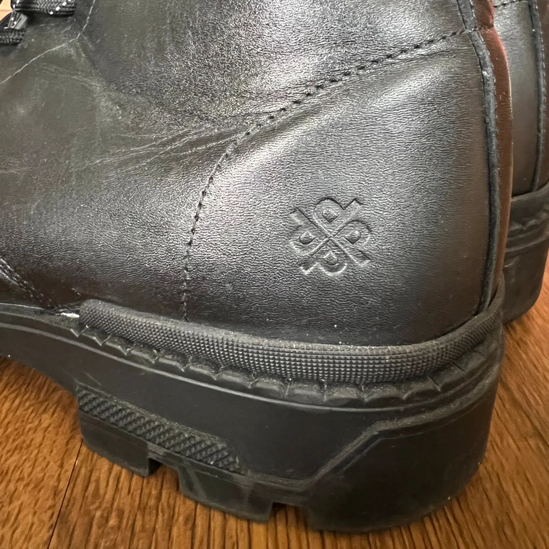 Svarta boots med snörning - 4