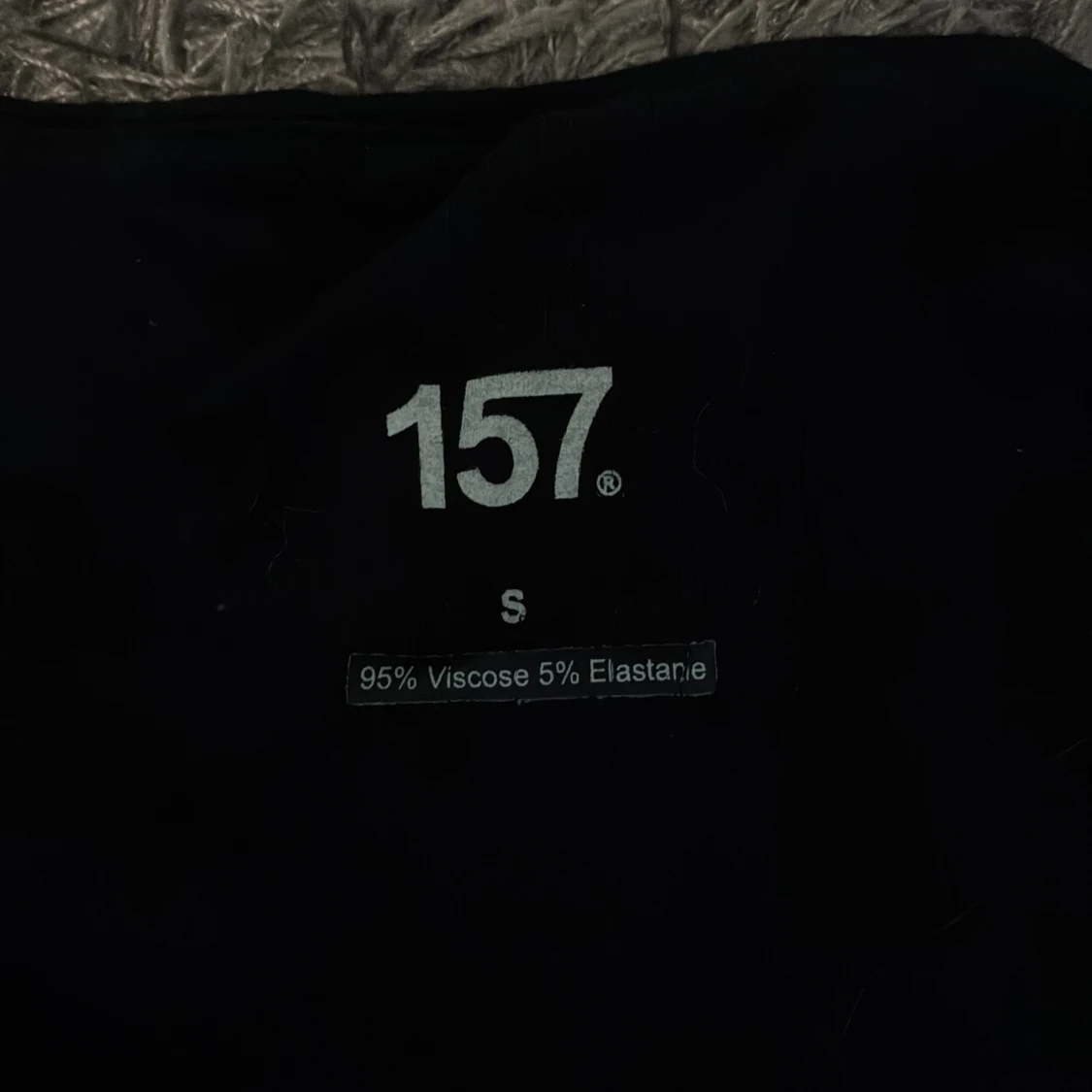 Svart linnetopp från 157, stl S - 1