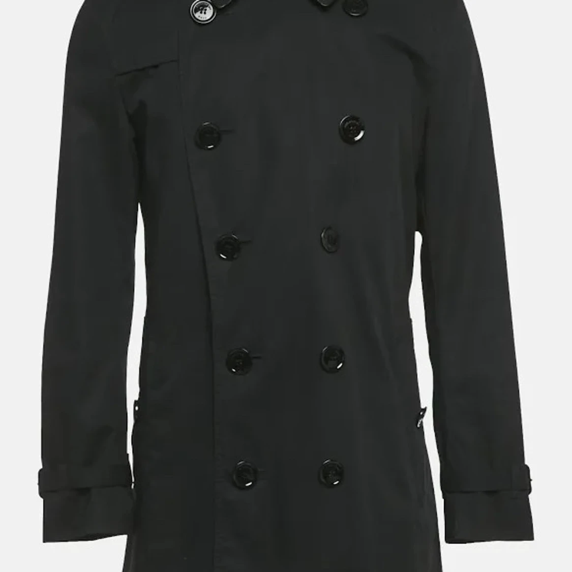 Svart trenchcoat från Burberry Brit
