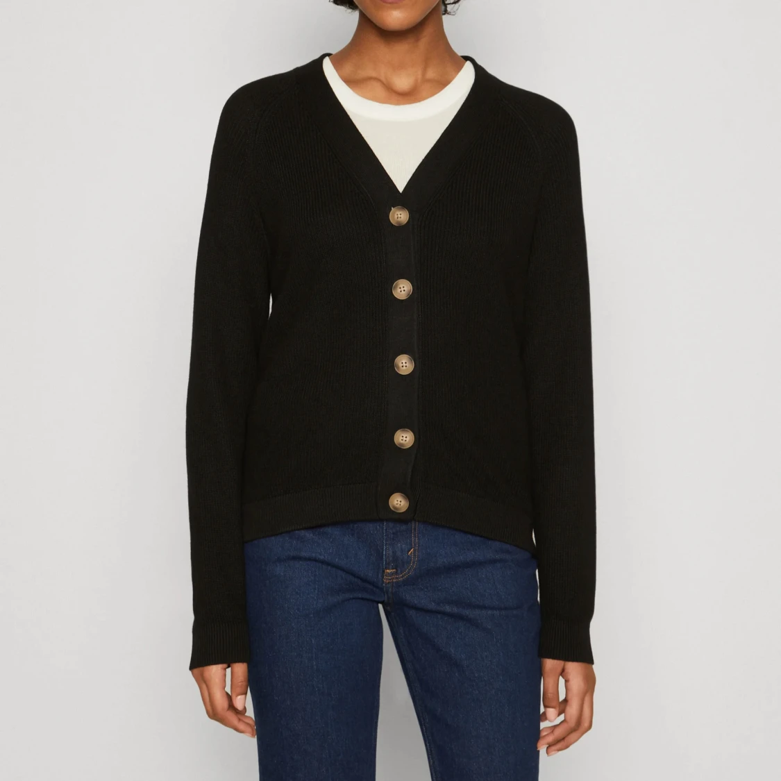 Svart kofta från Selected Femme - 1