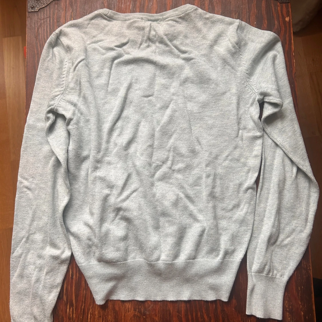 Ljusblå basic tröja XS - 1