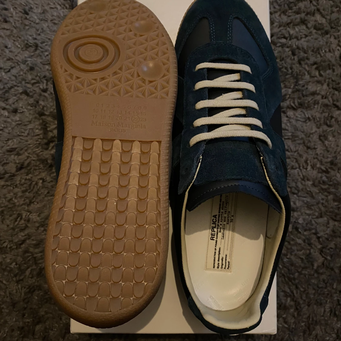 Mörkblå masion margiela gats - 2