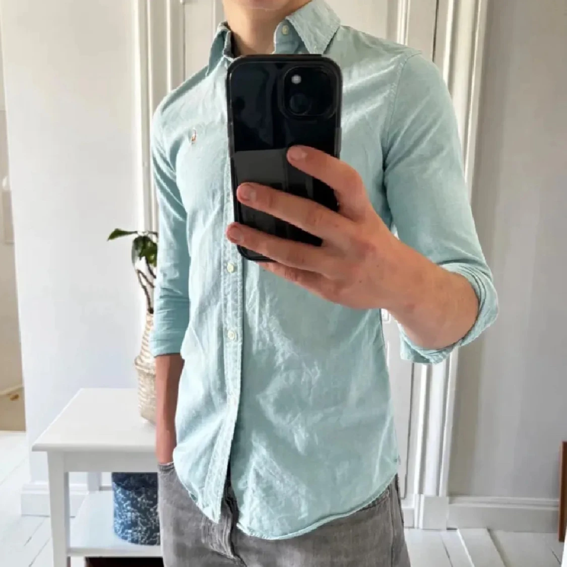 Ljusblå skjorta från Ralph Lauren  - 1