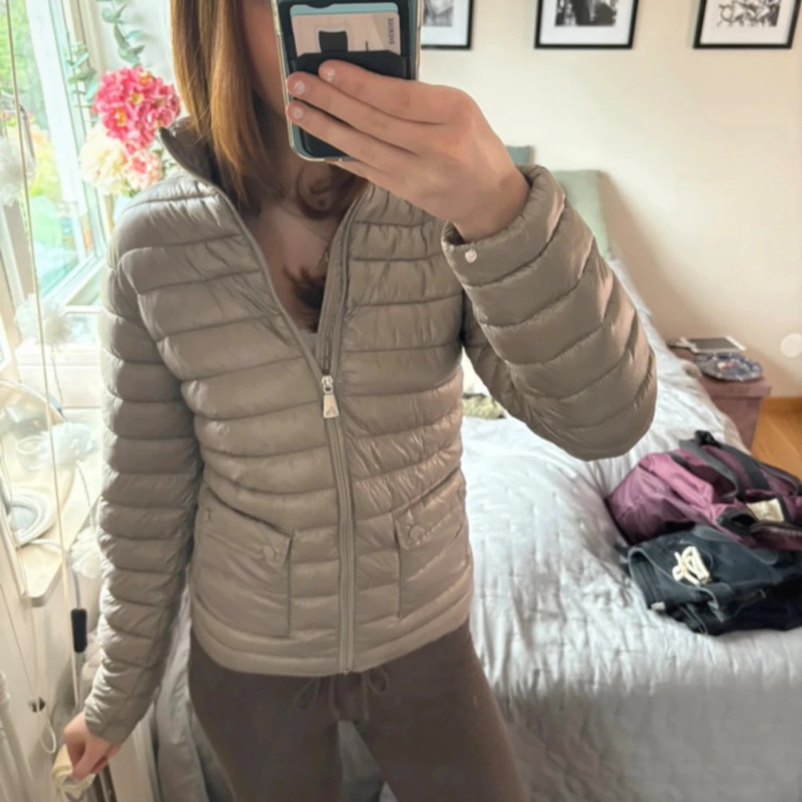 Beige pufferjacka från McKinley