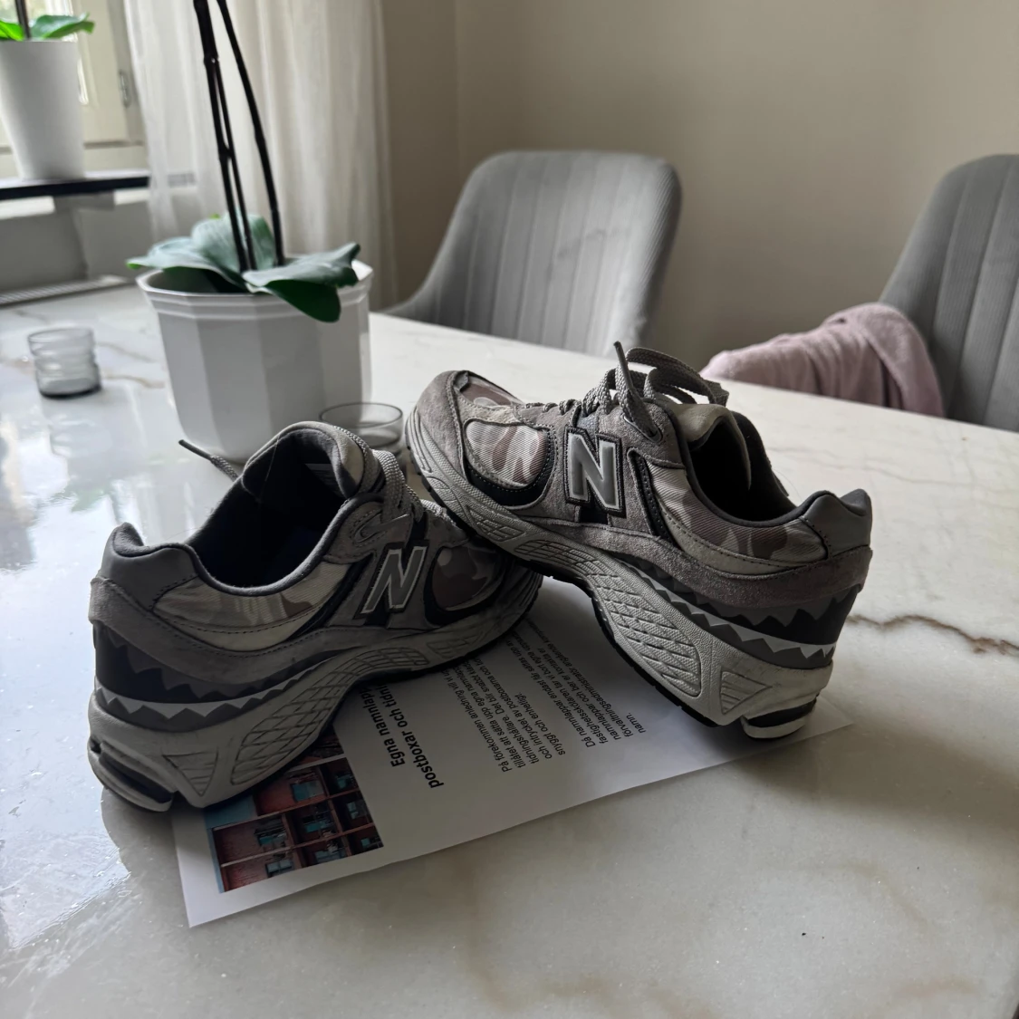 New Balance 2002R camo sneakers - 1