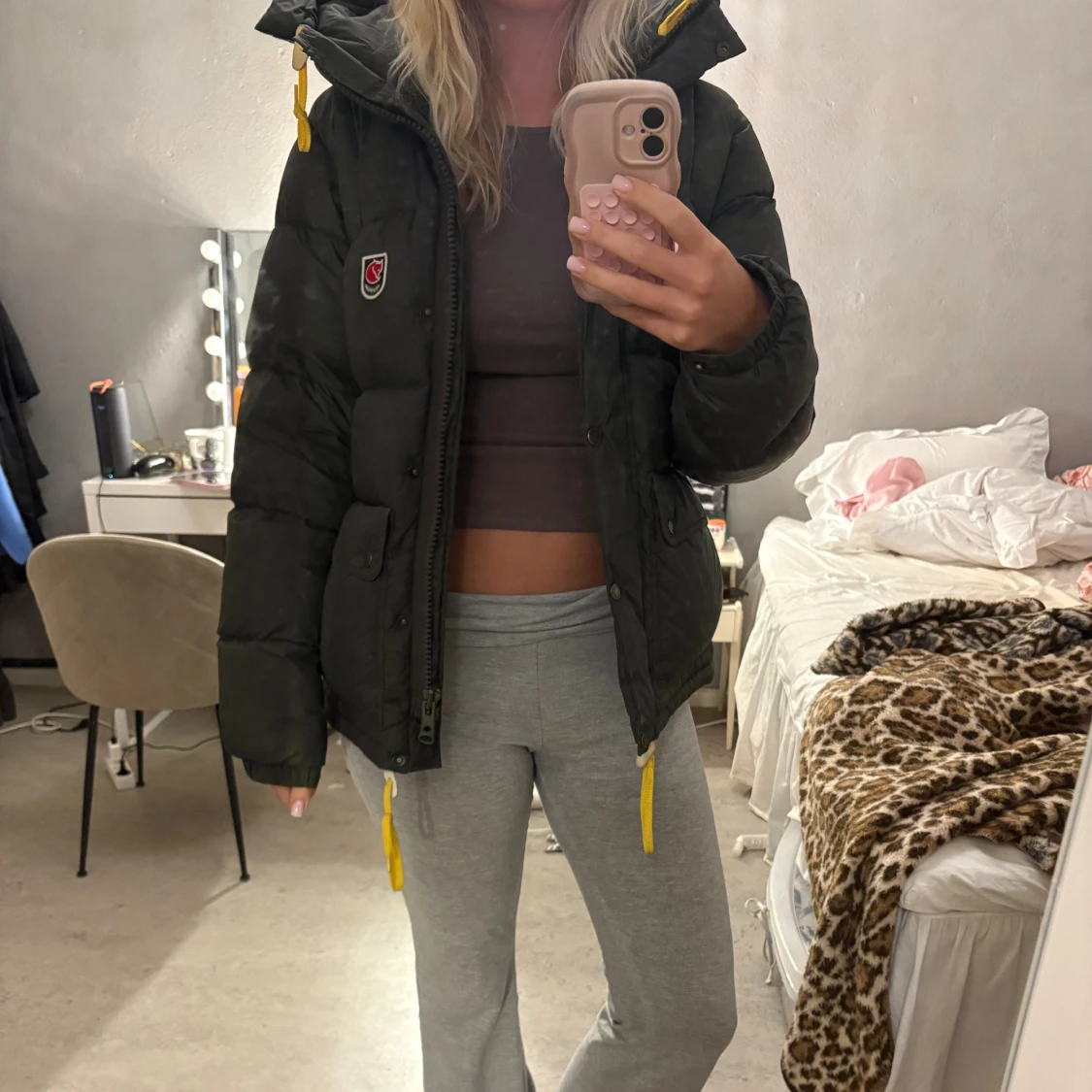 Grön pufferjacka från Fjällräven - 2