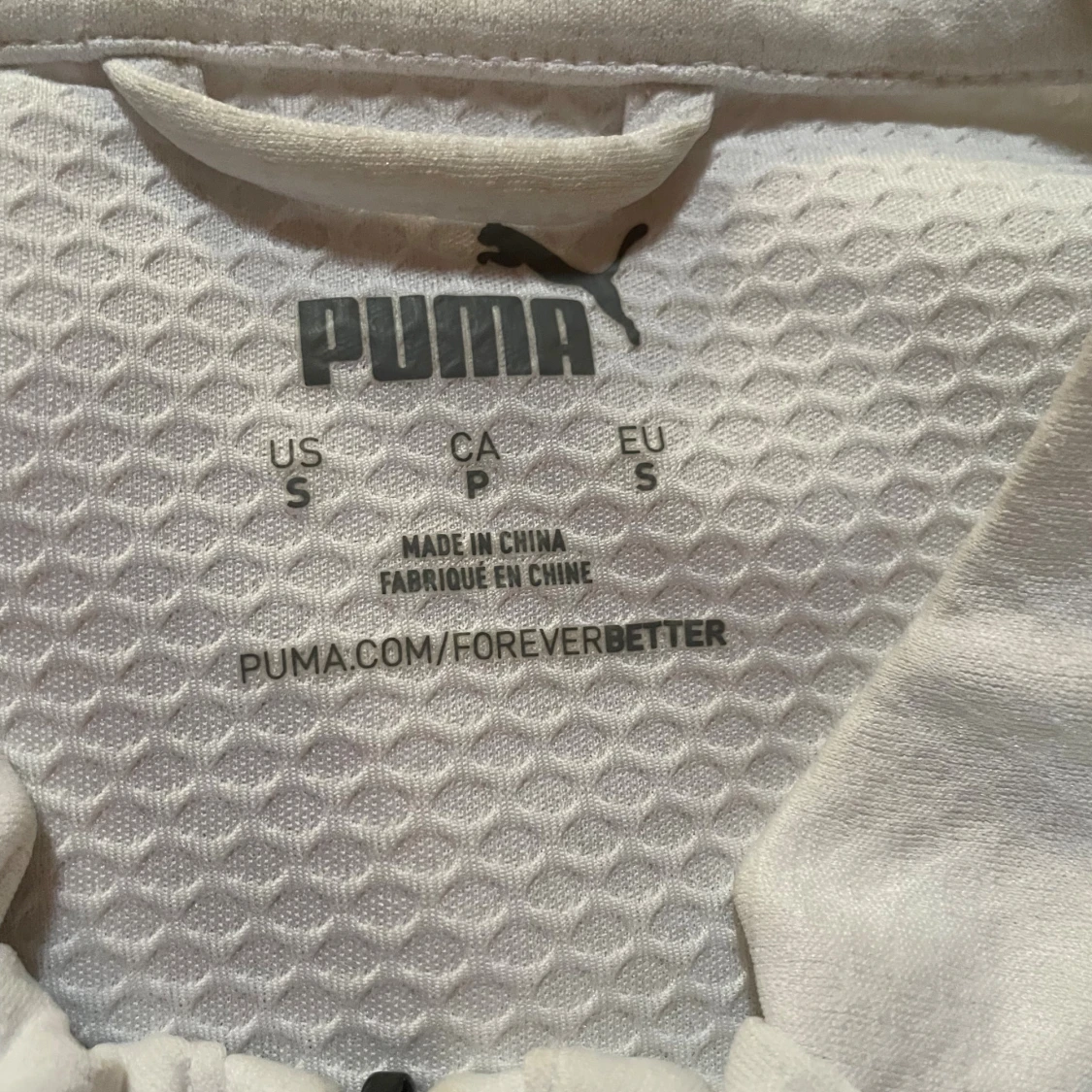 Vit Valencia C.F. ziptröja från Puma - 3