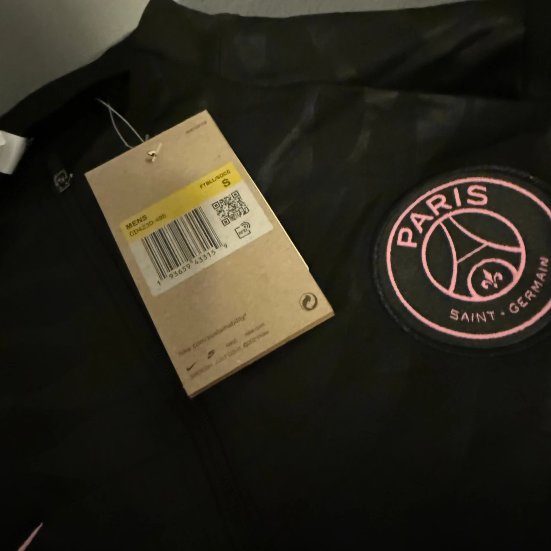 Svart PSG långärmad fotbollströja Nike - 1