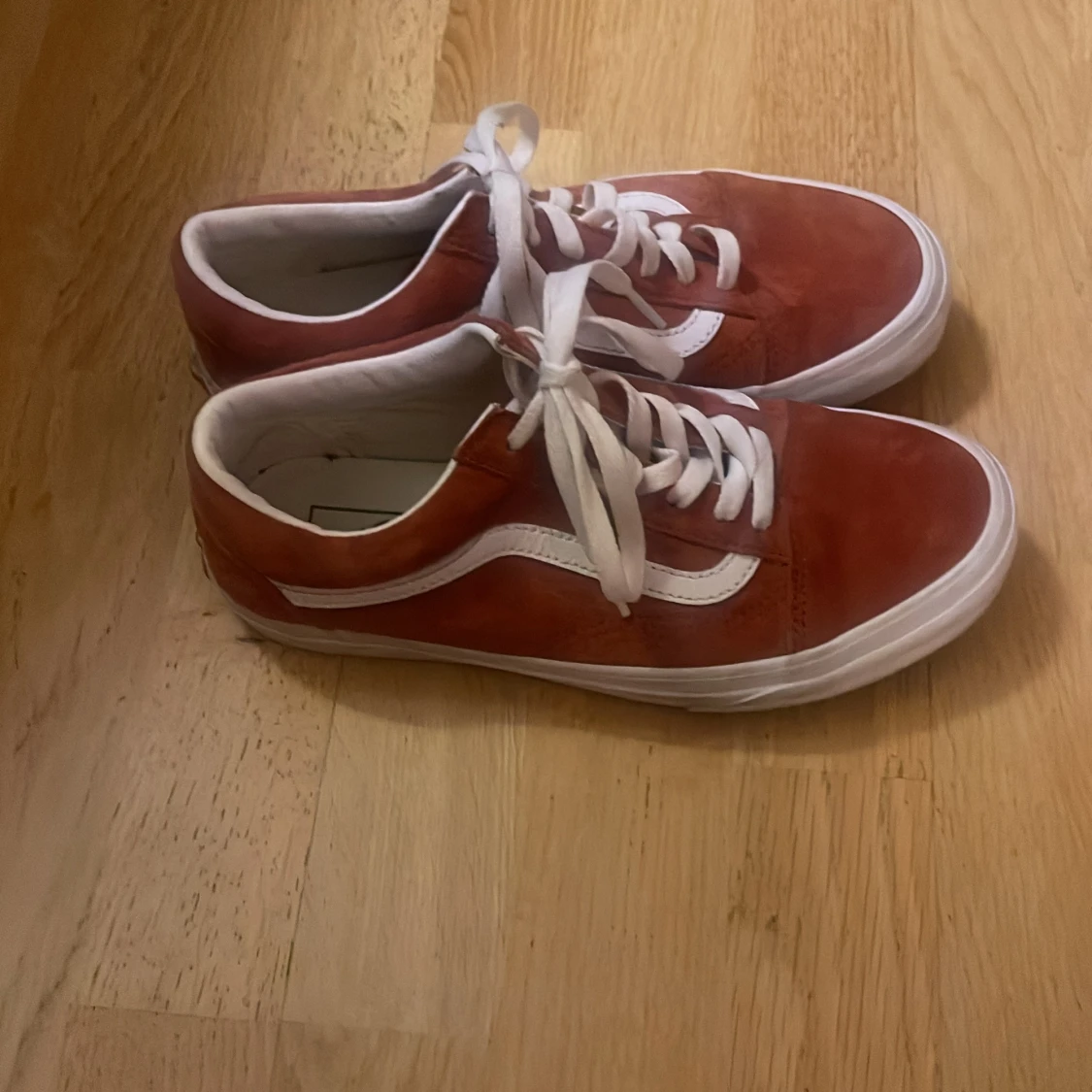 Röda Vans Old Skool sneakers - 1