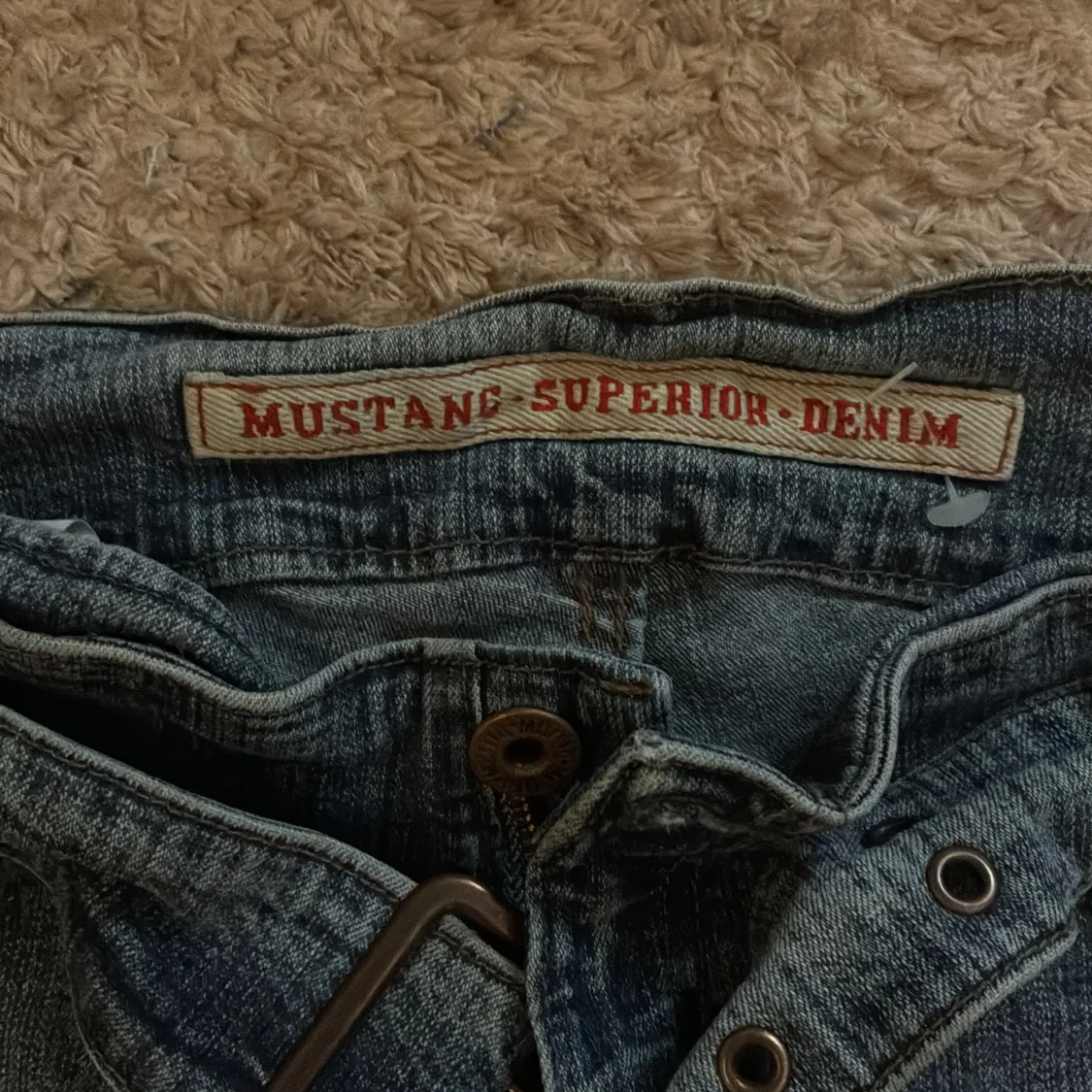 Blå bootcut jeans Mustang Superior - 1