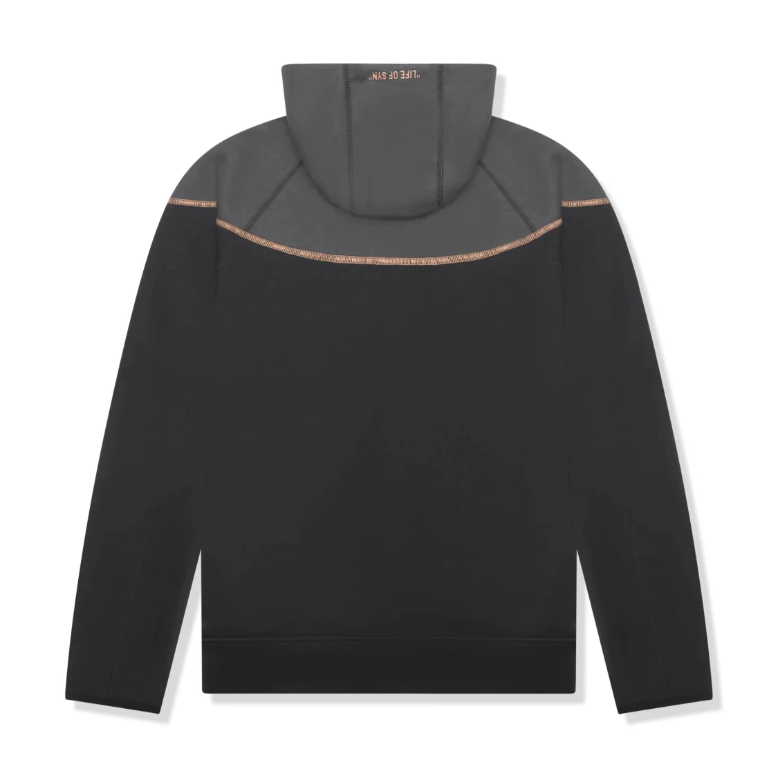 Svart Nike hoodie med dragkedja SynaWorld X Nike  - 1